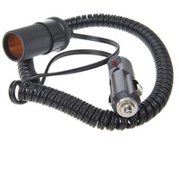 IWH Spiral-Verlängerungskabel 3 Meter 12/24 Volt Belastbarkeit Strom max.=10A 12 oder 24 V/DC