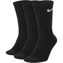 Nike Everyday Lightweight Crew-Trainingssocken Black/White 34-38