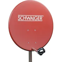 Schwaiger 142 Satellitenschüssel SAT-Antenne Satelliten-Anlage Offset-Antenne LNB-Tragarm Masthalterung Sat-Schüssel