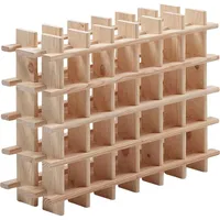 Astigarraga Weinregal 75 x 54 x 22 cm Braun