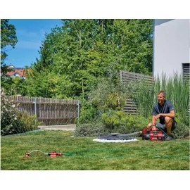 Einhell Akku-Gartenpumpe Aquinna 36/38 F LED + 2x Starterset