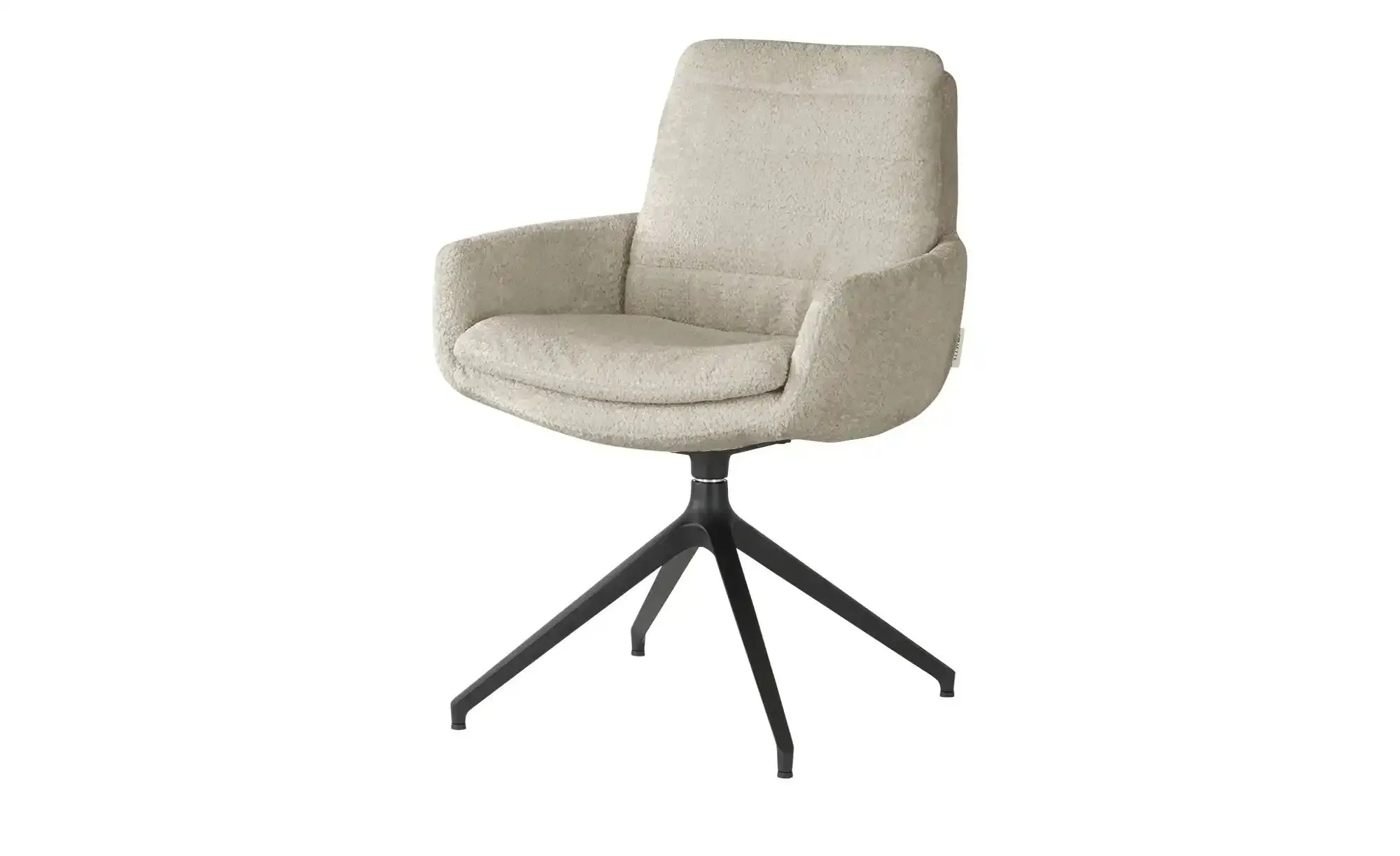 Jette Home Polsterstuhl drehbar Ferro , braun , Maße (cm): B: 64 H: 85 T: 70.0