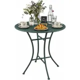 Hti-Living Gartentisch Ivo Metall 55 x 55 x 68 cm Blau