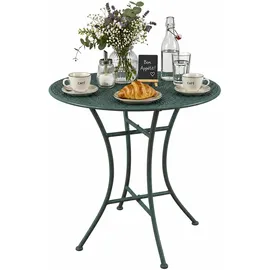 Hti-Living Gartentisch Ivo Metall 55 x 55 x 68 cm Blau