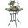 Hti-Living Gartentisch Ivo Metall 55 x 55 x 68 cm Blau