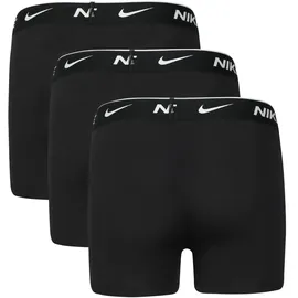 Nike 3 PACK - Everyday Cotton Boxer Brief Herren Wäsche schwarz Größe 6Y-8Y Bekleidung