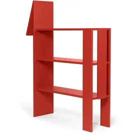 Ferm Living Horse Bücherregal 40 x 30 x 180 cm Rot