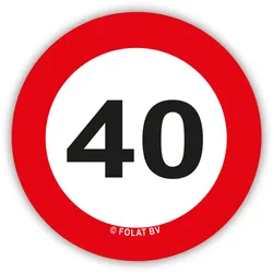 48 Verkehrsschilder 40 Streudeko 5cm