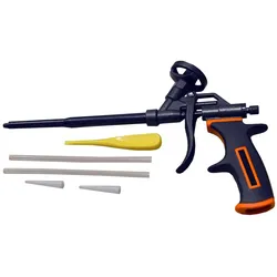 Schaumpistole Bauschaumpistole Teflon PU Schaum Montageschaumpistole mit Anti...
