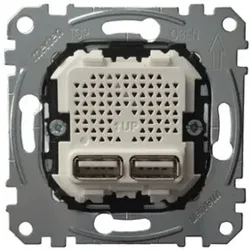 Merten USB-Ladestation-Einsatz MEG4366-0100