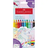 Faber-Castell Buntstift Jumbo Grip 10 St. Mehrfarbig