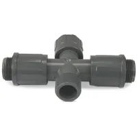 Rain Bird Bewässerungssystem Verteiler Verschraubung Kreuzstück, Typ RB1320-010