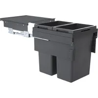 HAILO Abfallsammler 3619721 CE Slide Euro-Cargo 2x 38 Liter