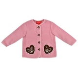 BONDI Baby Mädchen Fleecejacke Freches Madl 86851 | Old Rose 104