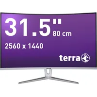 WORTMANN TERRA LCD/LED 3280W Silver White Curved HDMI DP gebogener Monitor weiß