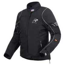 Rukka Traverina Textiljacke Schwarz/Silber 40