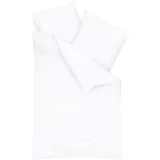 KAEPPEL Uni Mako-Satin weiß 200 x 200 cm + 2 x 80 x 80 cm