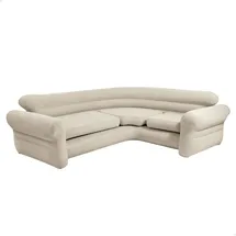 Intex Innen-ecksofa - Beige - 257x203x76 cm