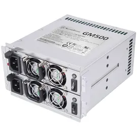 Silverstone GM500-S, Redundantes Mini-Netzteil 80 Plus Silver, 500 W+500W, SST-GM500-S