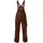 Fortis Latzhose 24, braun/beige,Gr.58