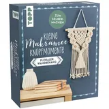 TOPP Kleine Knüpfmomente: Makramee-Knüpf-Set - Floraler Wandbehang