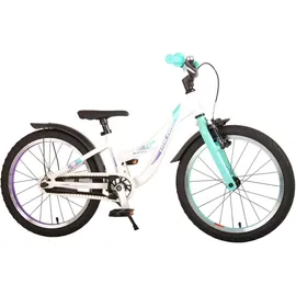 tpfsports Glamour Kinderfahrrad - Mädchen 18 Zoll - Rücktritt + Handbremse - Grün