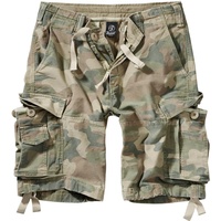 Brandit Textil Vintage Kurze Hose Light Woodland 7XL