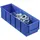 Allit Sichtlagerkasten Polypropylen 300 x 91 x 81 mm Blau 1 St.