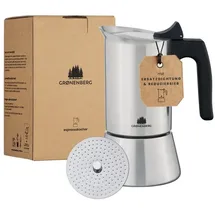 Groenenberg Espressokocher 0,2 l 4/6 Tassen Weiß