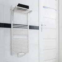 Zehnder Zeno Wing Badheizkörper 1184 x 600 mm 642 W weiß Mittelventil