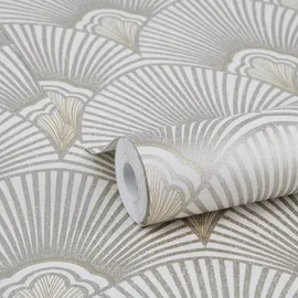 Sublime Vliestapete Art Deco 10 m x 22 cm 52 cm 1 St Beige 34193