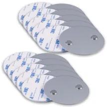 VisorTech Rauchmelder-Magnethalter mit extra-starken 3M-Klebpads 10 St.