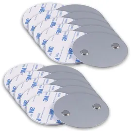 VisorTech Rauchmelder-Magnethalter mit extra-starken 3M-Klebpads 10 St.