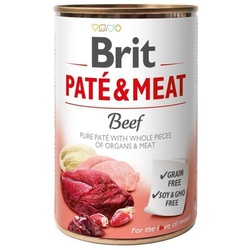 BRIT PATE & MEAT BEEF 800g (Mit Rabatt-Code BRIT-5 erhalten Sie 5% Rabatt!)