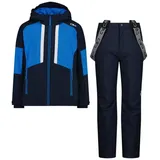 CMP Kinder Ski Set (Größe 140, blau)