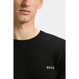 Boss Waffle LS-Shirt Schwarz S