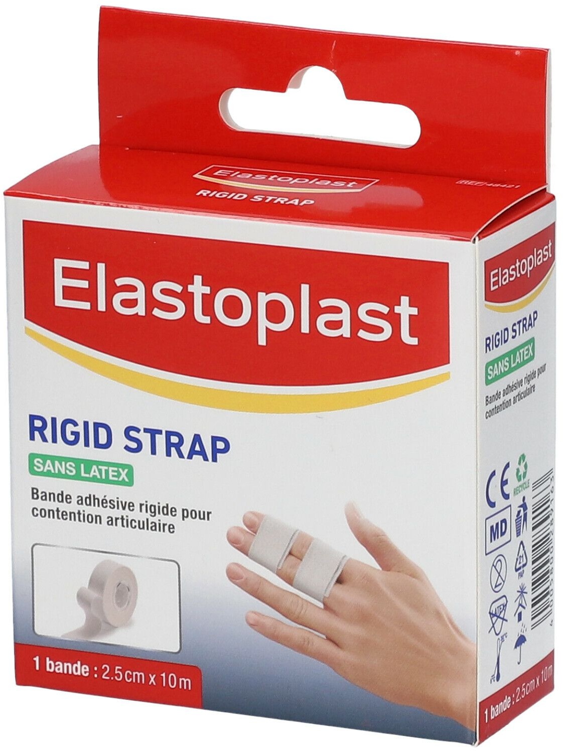 Elastoplast Rigid Strap Doigt 2,5 cm x 10 m 10 pc(s) pansement(s)
