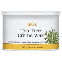 GiGi Tea Tree Cream Wax A Soothing Hair Removal Formula 396g