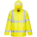 PORTWEST H440 Herren Leichte Wasserdichte Hi-Vis Regenjacke Gelb, 4XL
