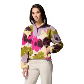 Columbia Pullover mit Halbem Reißverschluss Fuchsia / Ikatbloom XL