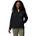 Full Zip Fleecejacke Schwarz M