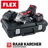 Flex L 125 18.0-EC LD C Akku-Winkelschleifer inkl. Koffer + 2 Akkus 5.0Ah (530496)