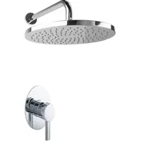 PaulGurkes Regendusche Unterputz Dusch Set oval