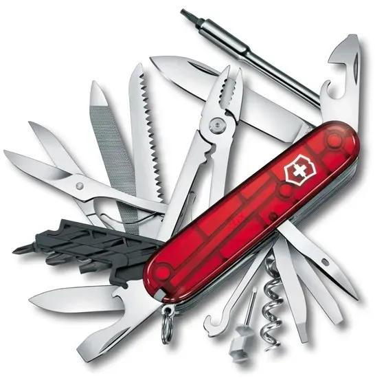 Cyber Tool L (Red transparent)