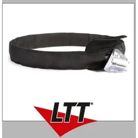 Riggatec Rundschlinge Steelflex Schwarz 1t, Nutzlänge:1,0 m - Umfang:2,0 m