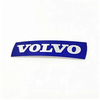 Volvo S60 V60 Chrom Metall Emblem Blau Lenkrad OE