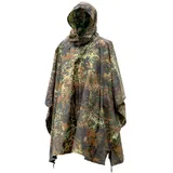 Mil-Tec Regenponcho Premium Ripstop FLECKTARN