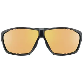 Uvex Sportstyle 706 CV V black mat - selbsttönend - konstraststeigernd - matt/red - one size