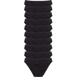 bonprix Slip 10 St. Schwarz 48/50