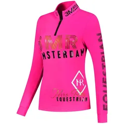 Trainingsshirt Reiten. Damen Mrs. Ros rosa|rosa|rosa S